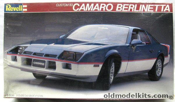 Revell 1/16 1983 Chevrolet Camaro Berlinetta, 7491 plastic model kit